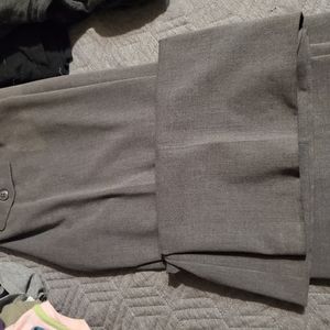 Dark grey dress slacks